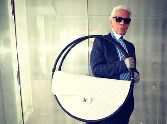 Karl Lagerfeld, Twit Pic Karl Lagerfeld, Twit Pic